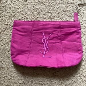 Pink YSL Parfume Pouch